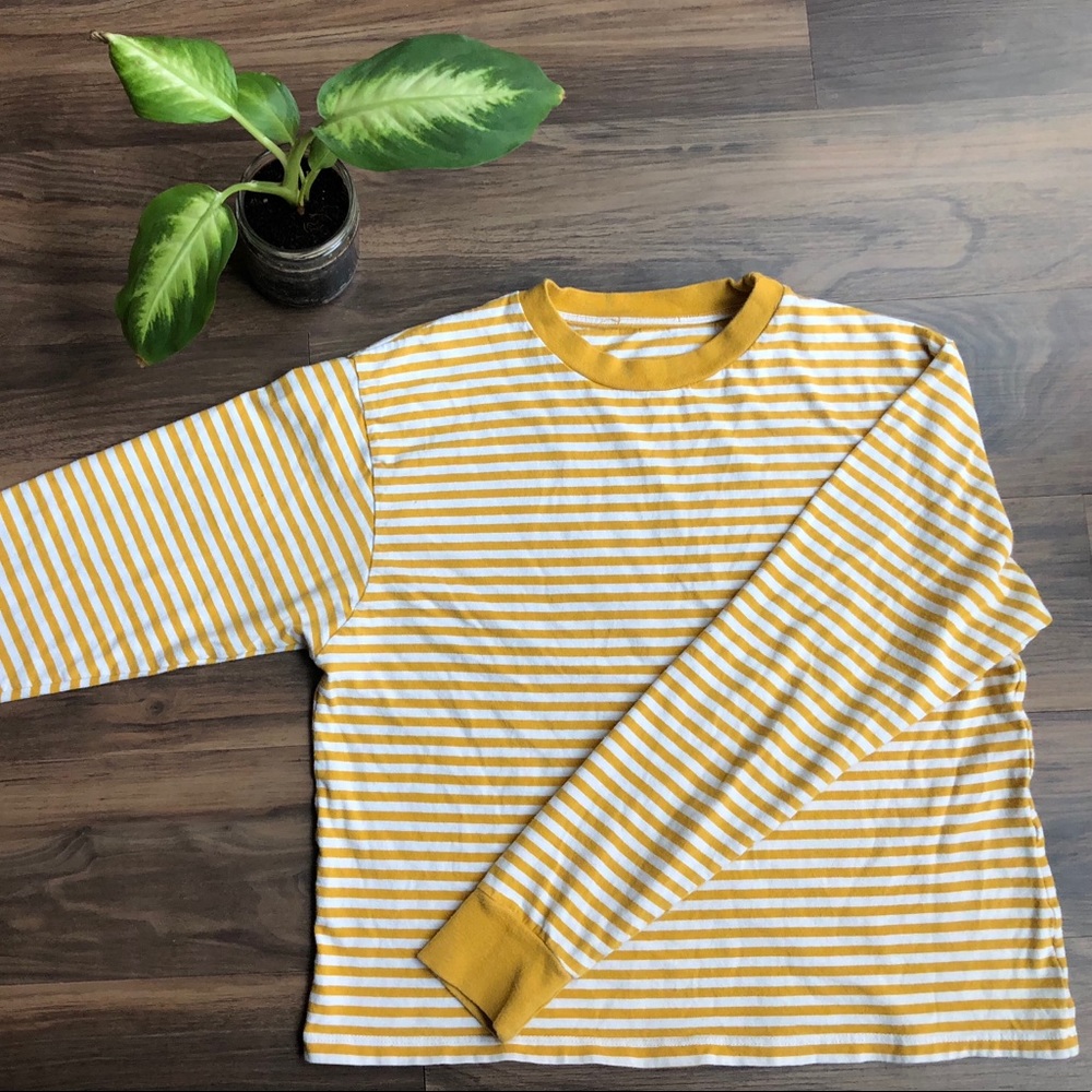 Brandy Melville Semi-cropped Long Sleeve